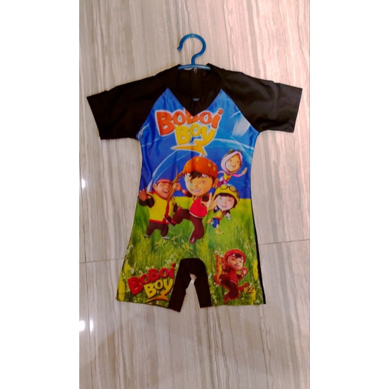 Baju Renang Anak Tema Boboiboy