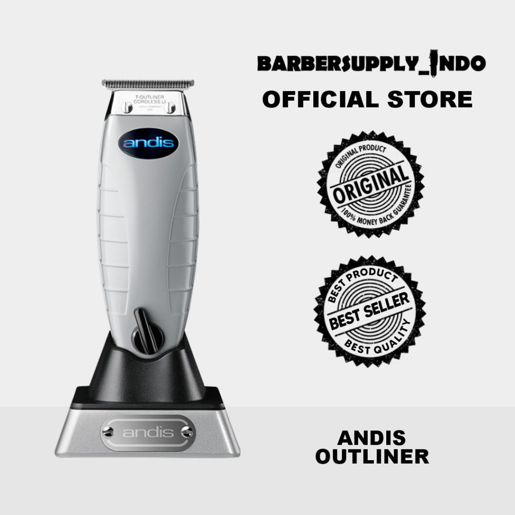 ANDIS GTO T - OUTLINER CORDLESS ALAT CUKUR KUMIS JENGGOT ORIGINAL USA