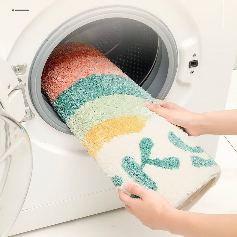 Keset Kaki Bulu Halus Karakter Lucu 40 x 58cm | Keset Viral Aesthetic Keset Motif Cute Lucu Anti Slip dan Menyerap