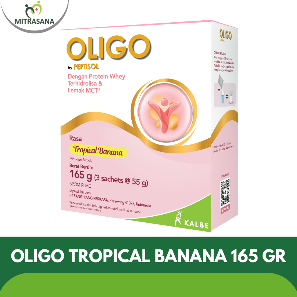 

Oligo - Nutrisi Khusus Tinggi Protein Terhidrolisa