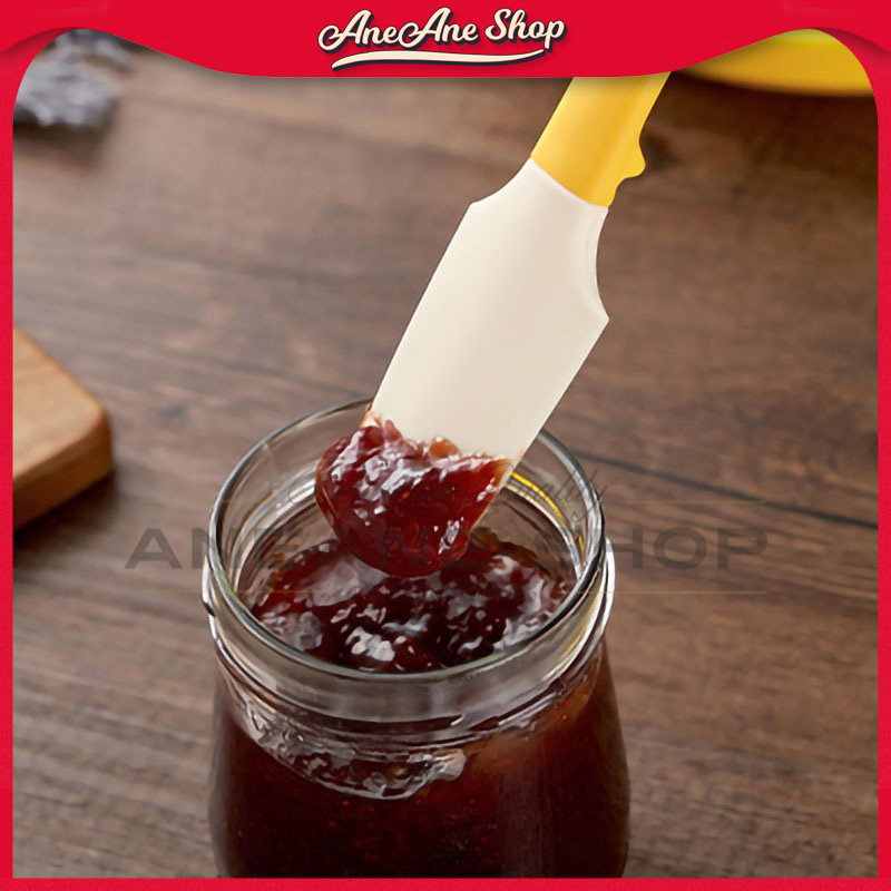 Spatula Karet Pengikis Krim &amp; Selai Serbaguna