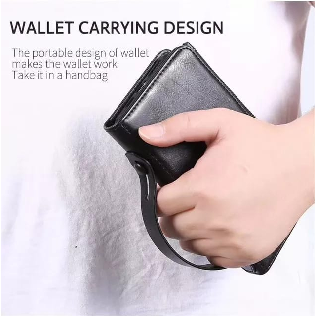 Dompet iPhone Casing Dompet Kulit iPhone Detachable Magnetic flip Cover with Card Holder Slots Zipper PU Casing Samsung Case Dompet Samsung S20 Case Kulit Dompet S20 ULTRA S20Plus IPHONE 11 IPHONE 11 PRO IPHONE 11 PRO MAX Leather Case iPhone Case Kulit