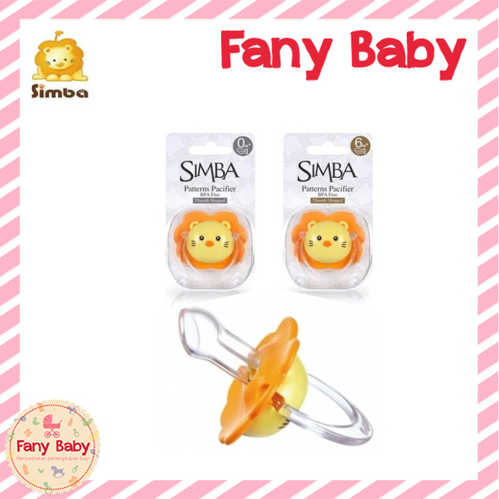 SIMBA SIMBA THUMB SHAPED PACIFIER