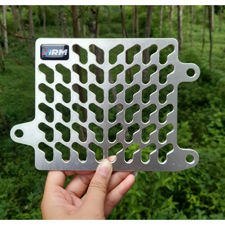 COVER RADIATOR ARM VARIO SILVER PATTERN | COVER ARM VARIO | COVER RADIATOR ARM VARIO NEW | PELINDUNG