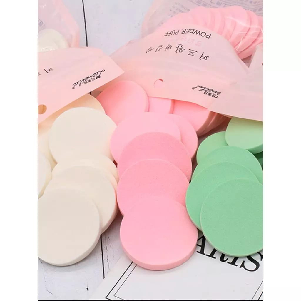 `ღ´ PHINKL `ღ´ Makeup spons bedak murah sponge untuk aplikasi twc two way cake bedak padat