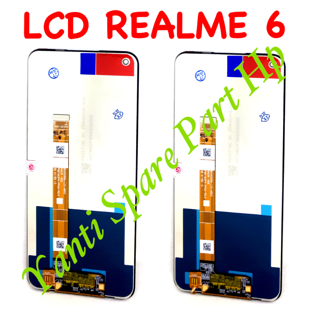 Lcd Touchscreen Realme 6 Realme 7 Narzo 20 Pro Fullset New