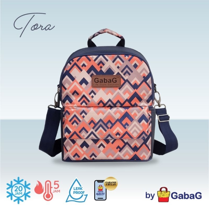 Gabag Tas Asi | Cooler Bag | Backpack Sling Double Compartment Onyx / Praya / Tora