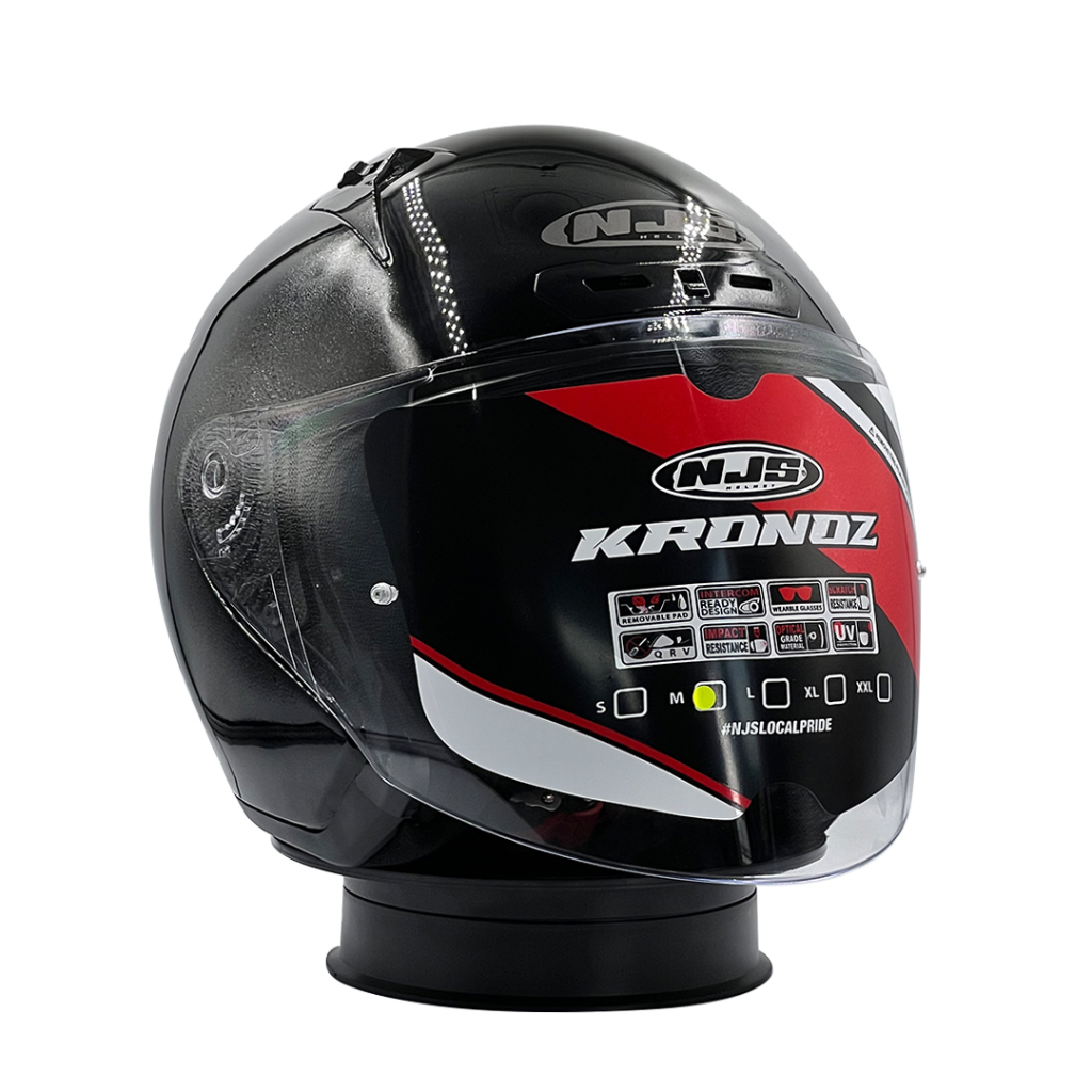 Helm NJS Kronoz Solid Black