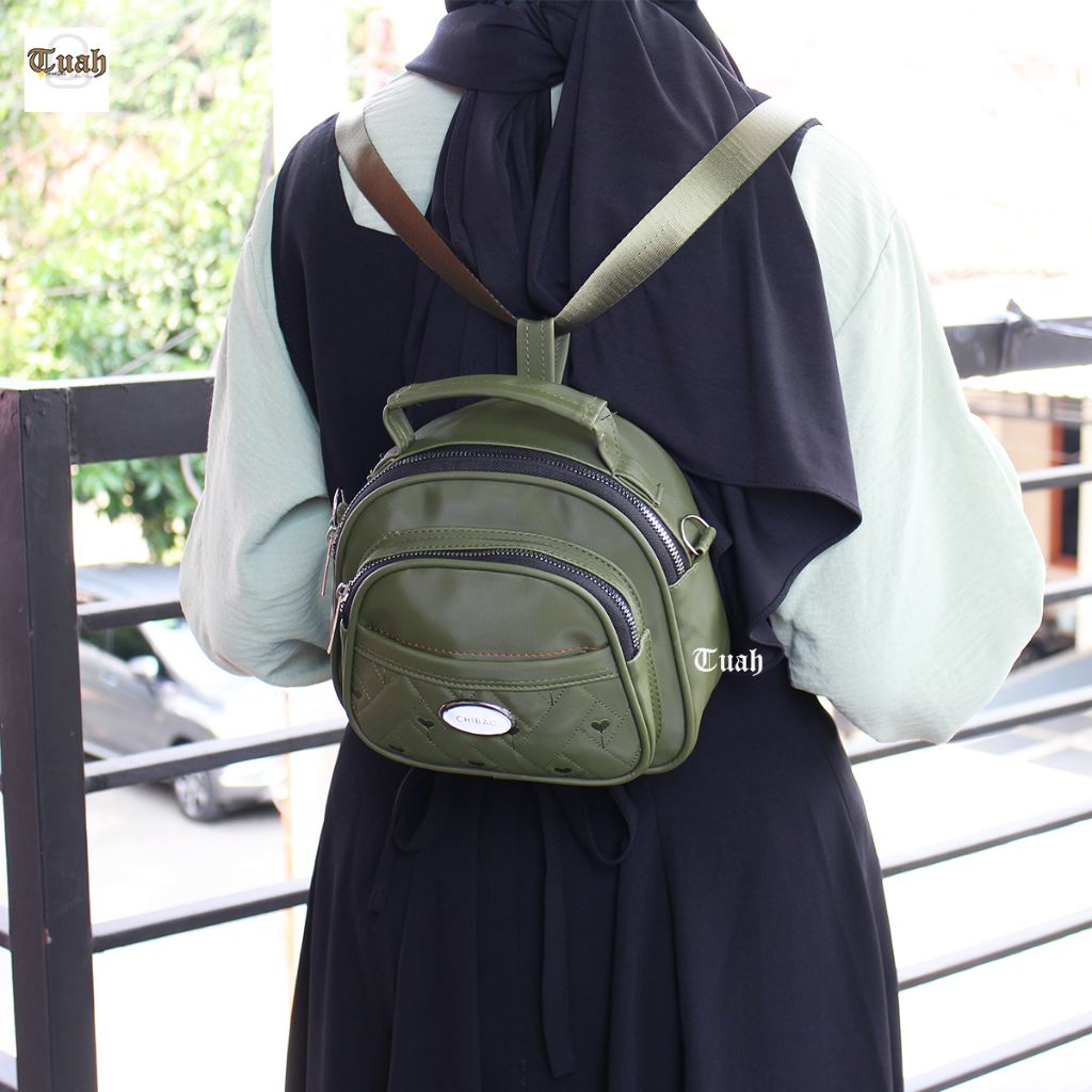 TUAH SLIMBAGS IW -52 /NEW PRODUCT / SL Chibao Multy Fungsi 3 in 1 Series High quality / Tas Selempang Wanita Tas Jinjing wanita / Ransel Mini Wanita / Tas Wanita Ala Koreaan Style / Tas Wanita Terbaru kekinian &amp; Terlaris 2023