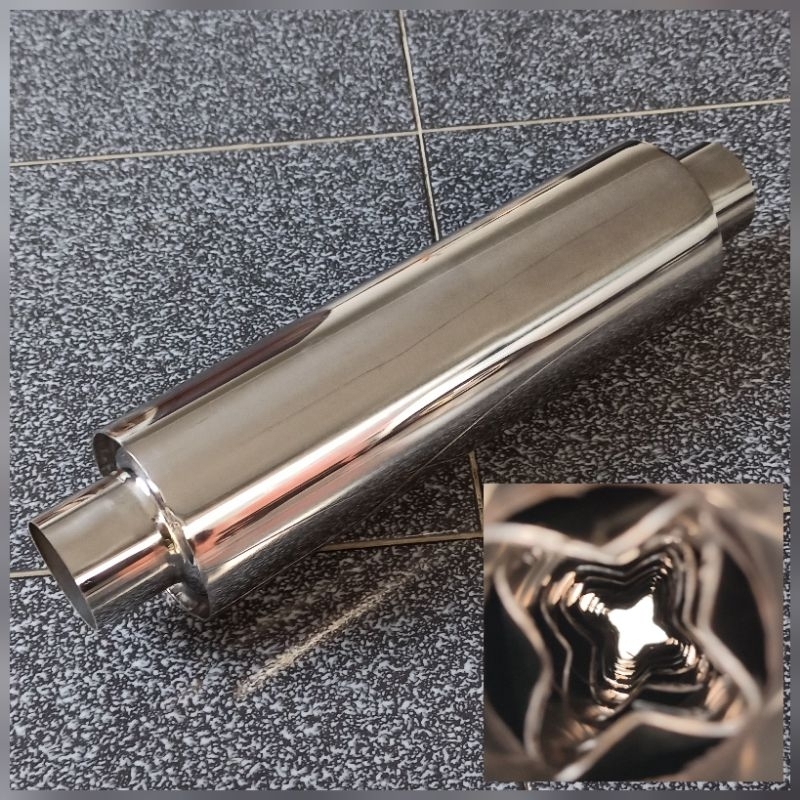 resonator knalpot mobil transmisi matic 30.3,5.2