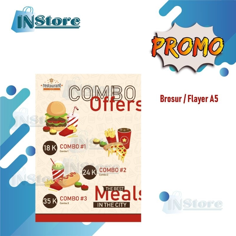 

Brosur Flyer A5_Bahan Art Paper 120/150gram_Murah