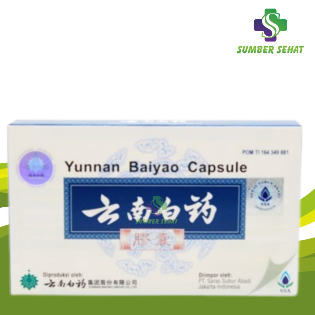 YUNNAN BAIYAO PAK 16 KAPSUL