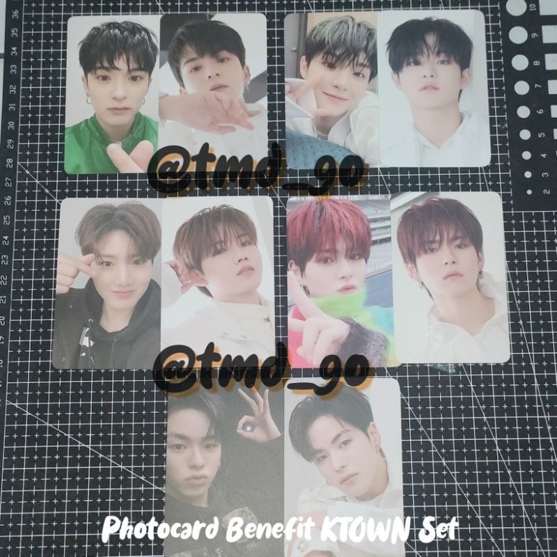[READY INA] TREASURE Photocard Benefit Ktown TSS Chapter One Set Asahi Junkyu Yoshi Jaehyuk Jihoon B