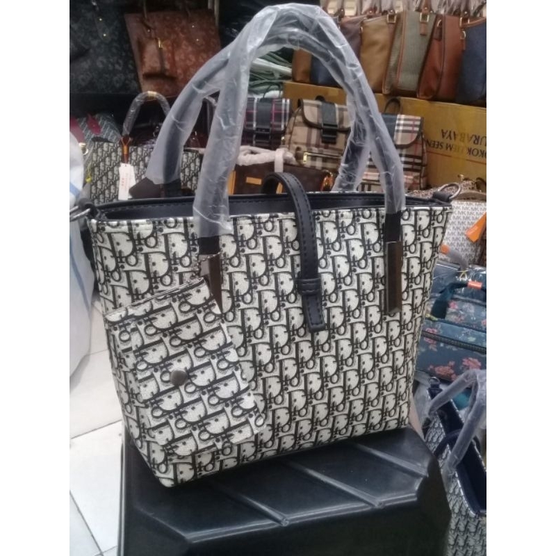 Kasmag Tas Tote Bag Formal Wanita Free dompet koin