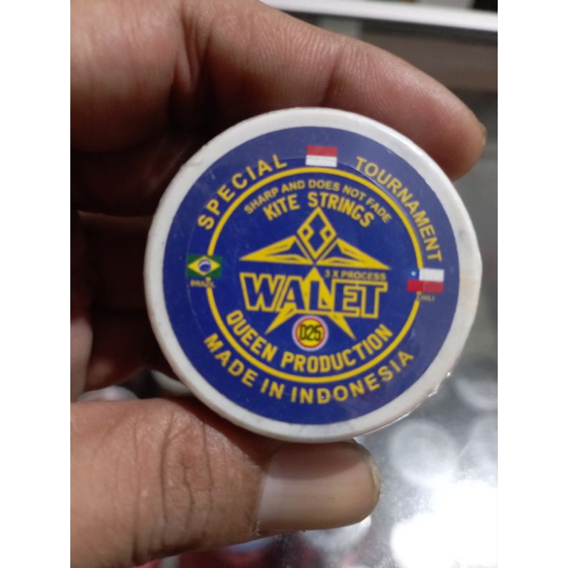 GELASAN WALET klos kecil/bogel 025-1000yrd