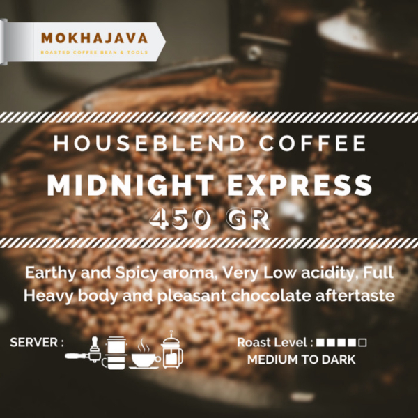 

Jual House Blend Midnight Express Robusta Arabica Coffee 450gr Biji Kopi Berkualitas