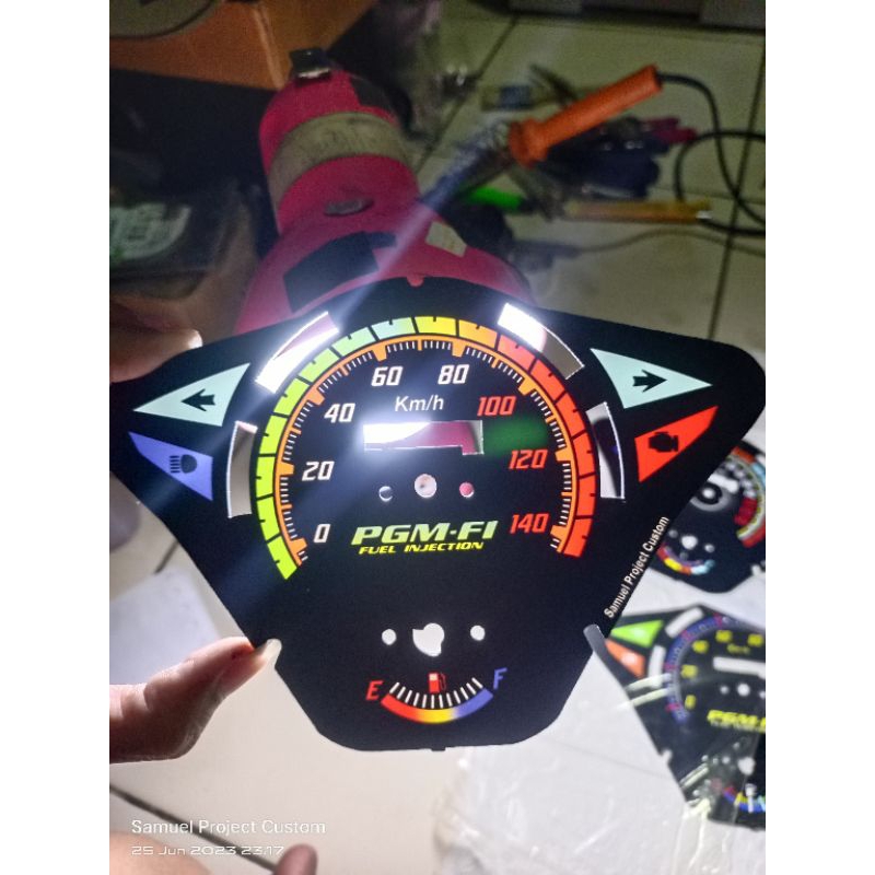 PAPAN SPEEDOMETER HONDA VARIO 110 FI LED CUSTOM