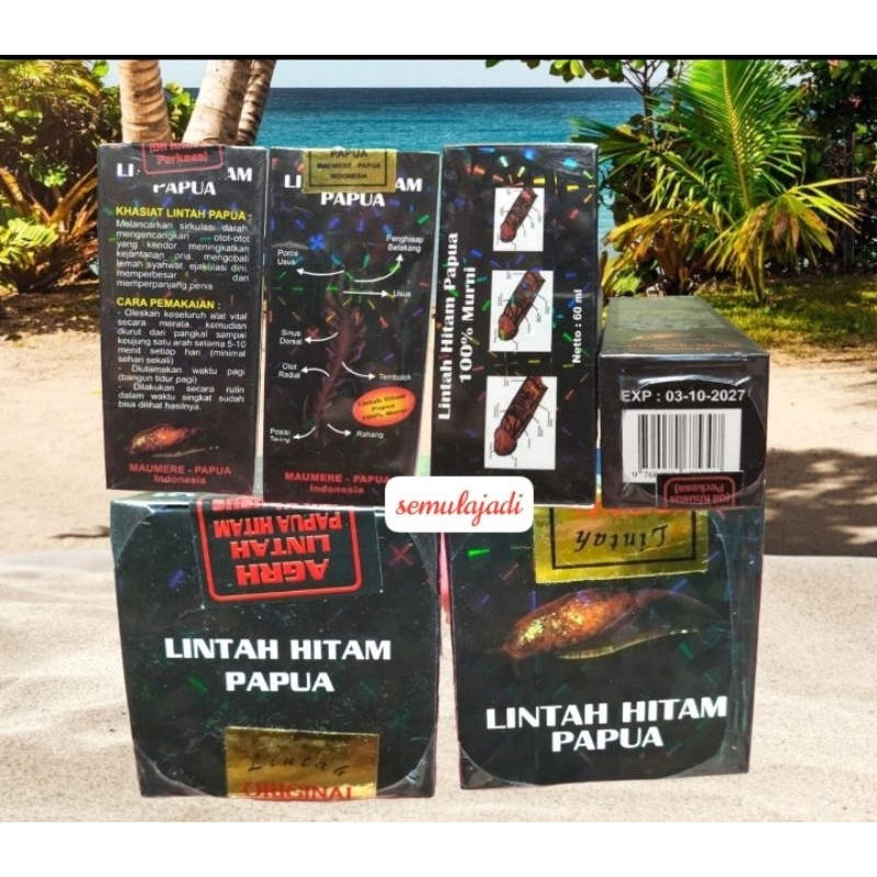 minyak'lintah asli dari papua