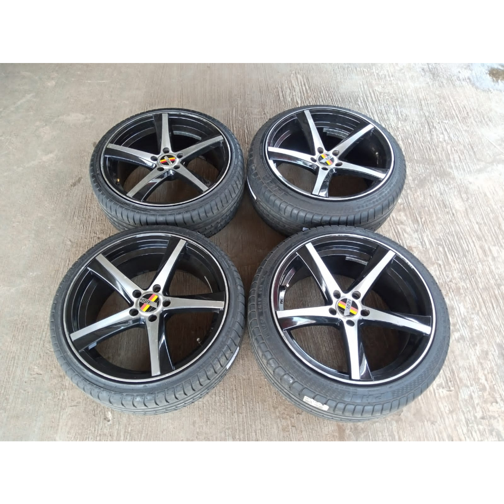 VELG SECOND RACING HSR ZWEI RING 19 PCD 5X112/114 + BAN