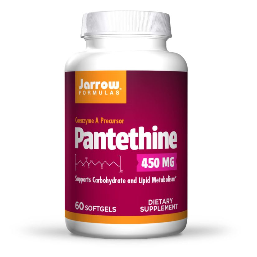 Pantethine 450 mg 60 Softgels Jaga Kesehatan Kolesterol ORI USA