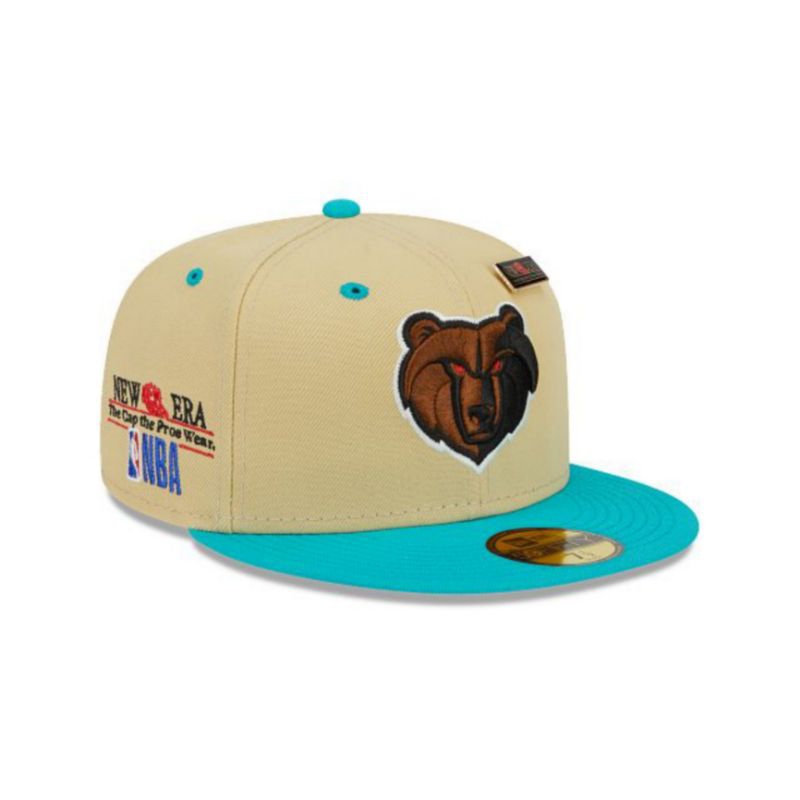 Topi New Era Cap Memphis Grizzlies 59Fifty Day 23 59Fifty Fitted Hat Original