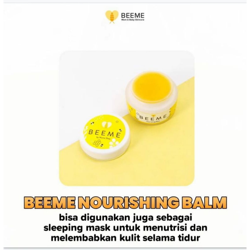 BeeMe Nourishing Balm 15gr | SKINCARE IBU DAN ANAK