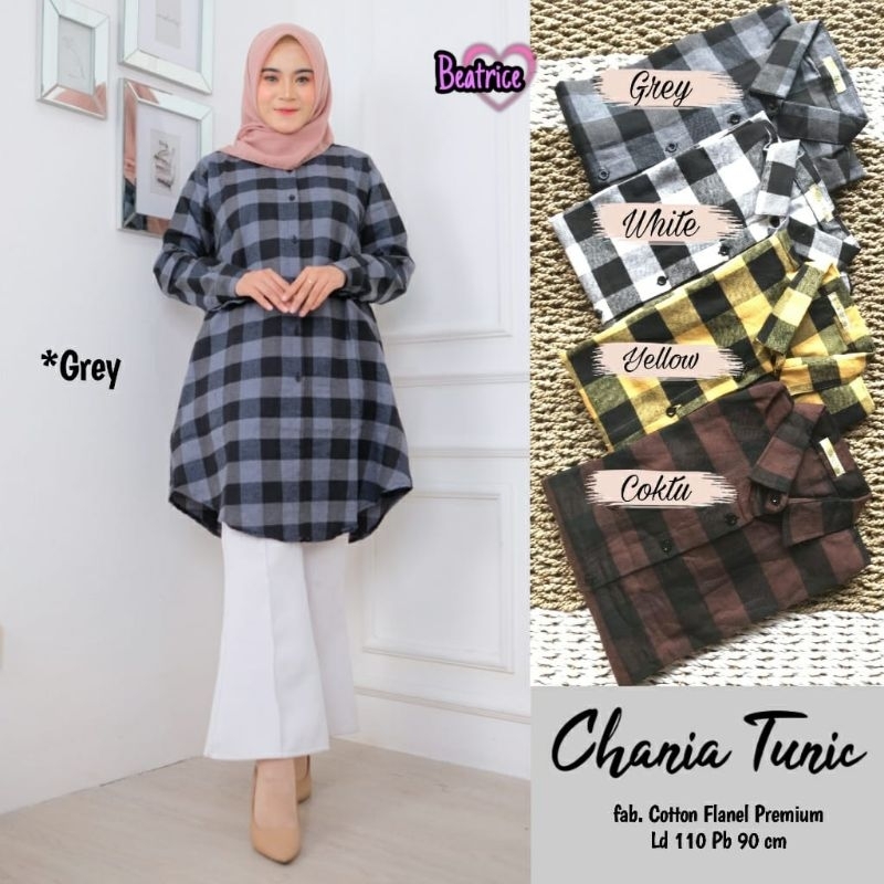 FLANEL LENGAN PANJANG WANITA