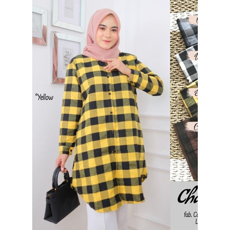 FLANEL LENGAN PANJANG WANITA