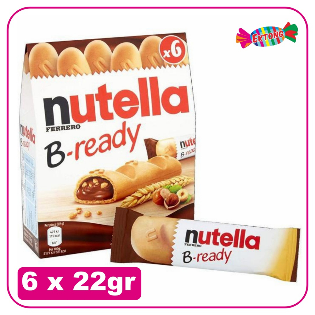 

NUTELLA B-READY T6 132GR (6X22GR)