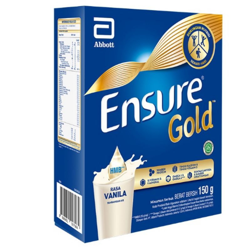 

Ensure Gold Susu Nutrisi Dewasa Vanila Box 150 g