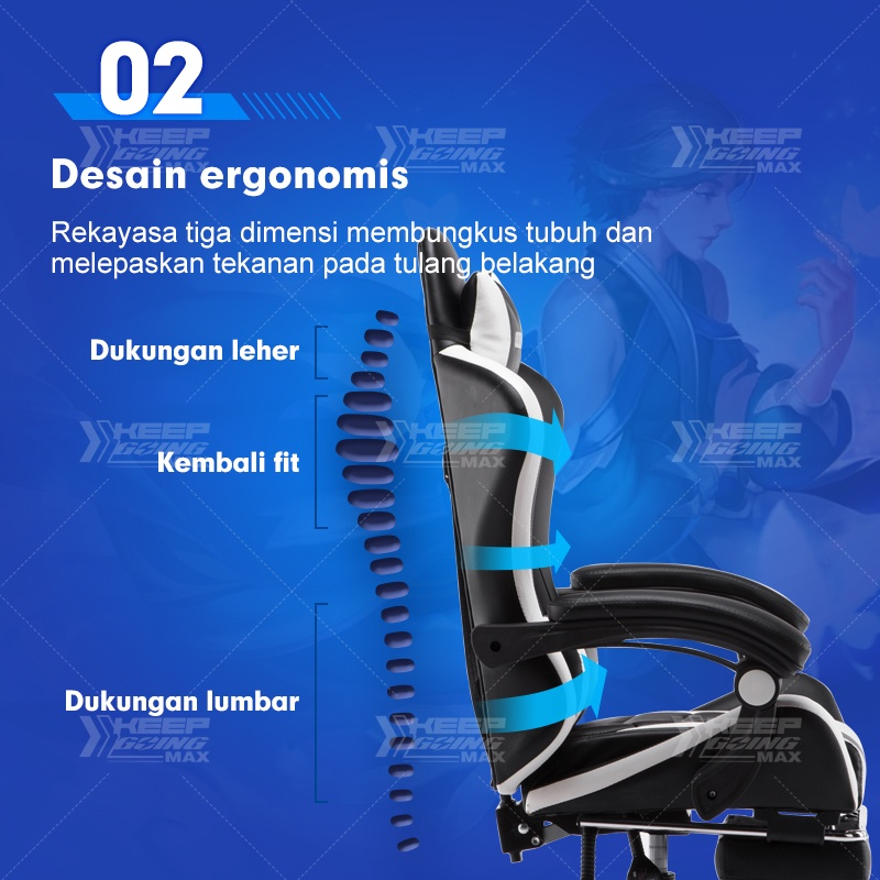 Kursi permainan/kursi kantor rumah kursi komputer/kursi gamer gaming