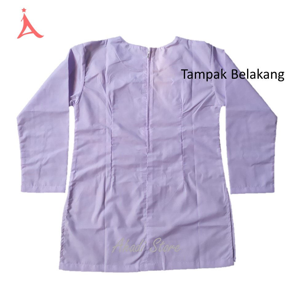 [TERMURAH] Baju KURUNG SD/MI/SMP/MTS/SMA/MA, Seragam Sekolah, Seragam Madrasah, Baju Kurung Putih Polos