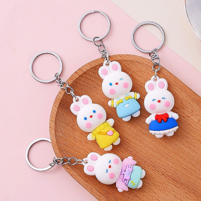 BLANJA.ids Ganci/ Gantungan Kunci cinamon roll / Ganci Tas cinamon roll/ Ganci imut karakter anime / harga per 1 biji