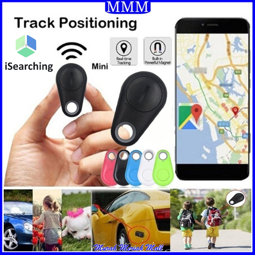 MMM Pelacak GPS Mini Pelacak Bluetooth Nirkabel Pencari Lokasi Pintar Alarm Anti hilang Aksesori Smart Tag Bluetooth Tracker GPS Anti Lost Alarm Wireless Key Finder