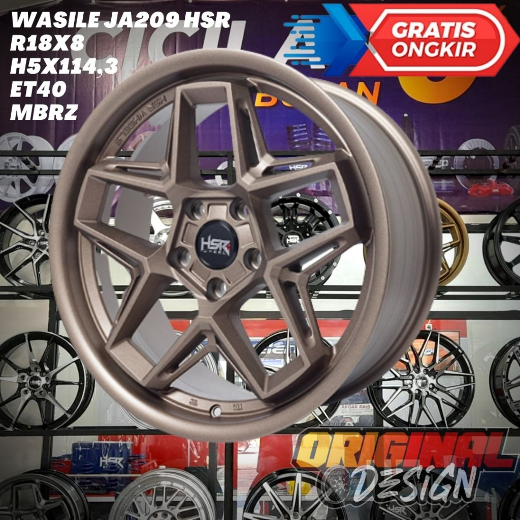 Velg Mobil XPANDER , OUTLANDER , RUSH , TERIOS , HSR WASILE Ring 18 R18