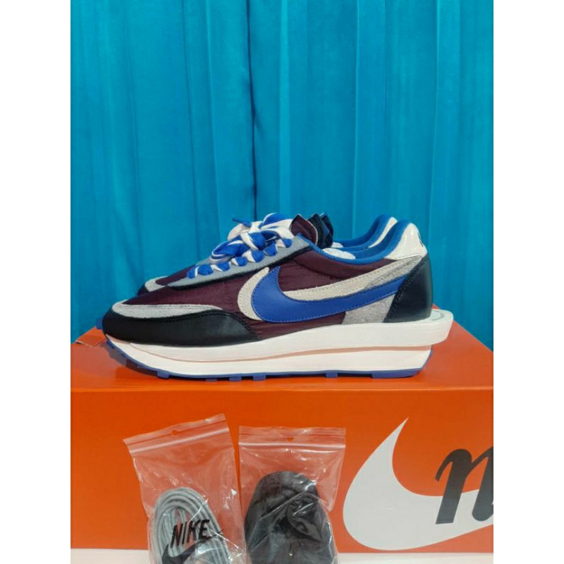 NIKE SACAI LD WAFFLE UNDERCOVER NIGHT MAROON 100% ORIGINAL