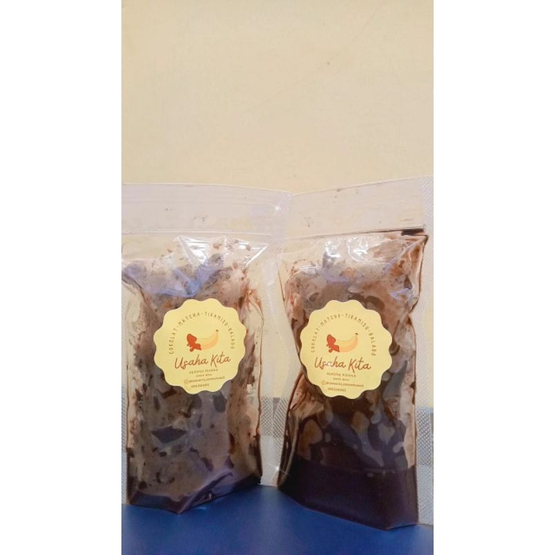 

keripik pisang cokelat lumer