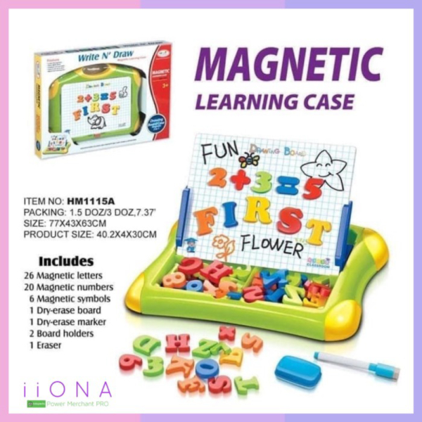

Dijual Mainan MAGNETIC BOARD Papan Tulis Anak Magnet Gambar Angka Huruf - MAGNETIC BOARD Limited
