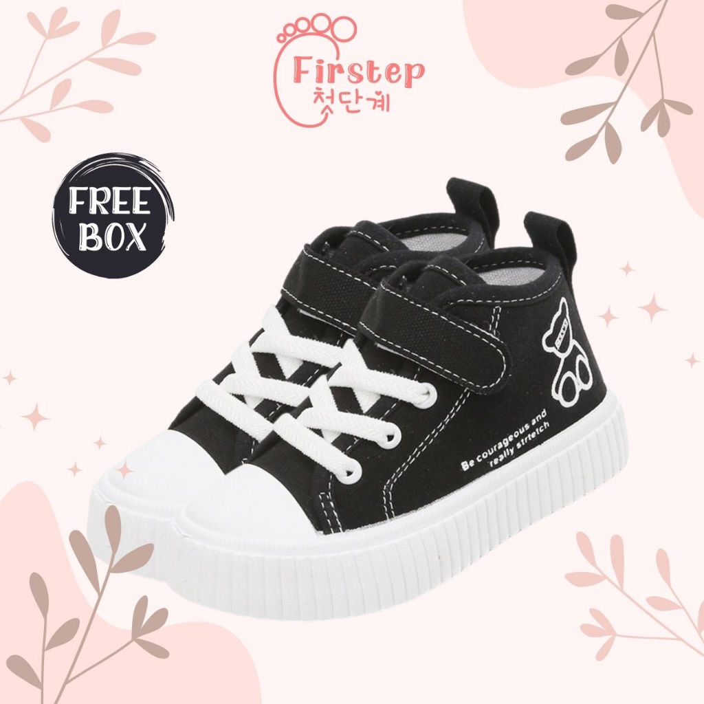 Sepatu Anak Perempuan Dan Laki Laki Import Sneaker Anak Usia 1-5 Tahun  FS176