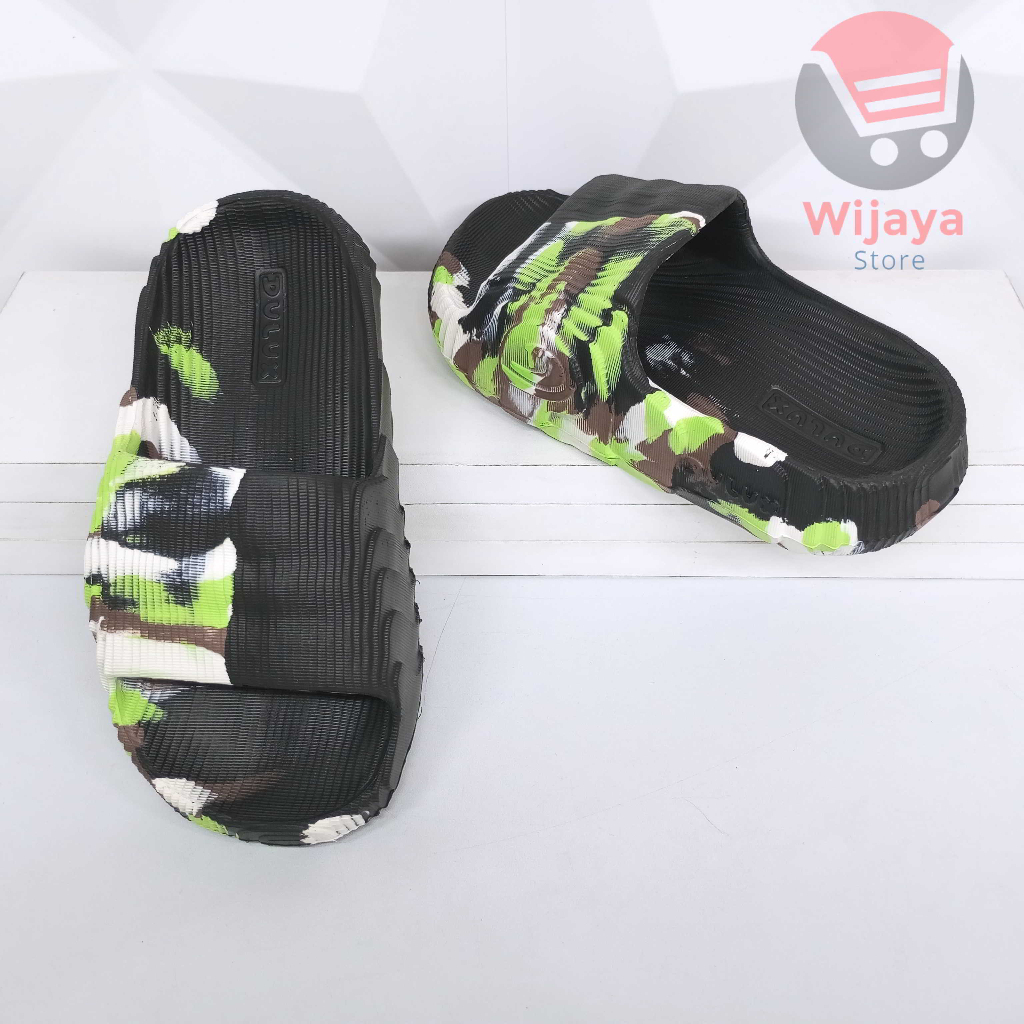 Sandal Anak Laki-laki Loreng 30-35 Sendal Viral Ringan Tebal Slide Selop Slop Desain Unik Dulux 520