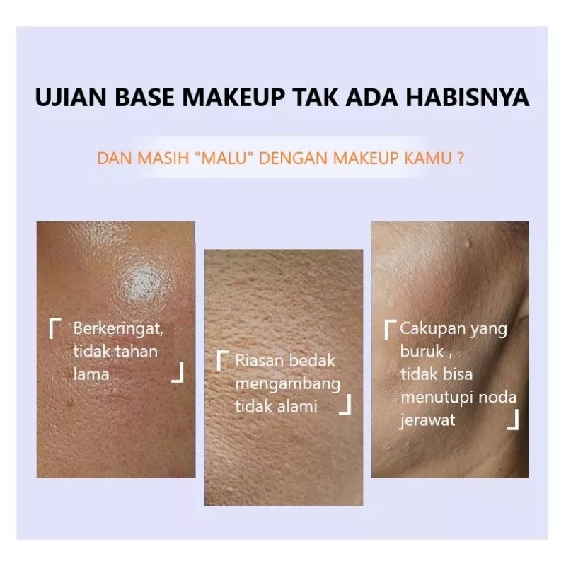 LAMEILA PRIMER MAKEUP BASE - KONTROL MINYAK DAN MENUTUPI PORI-PORI