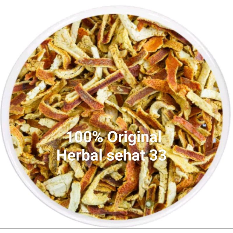 

orange peel dried / kulit jeruk kering 100gr