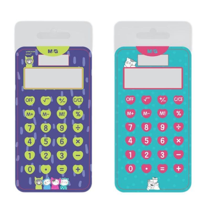 

M&G "SO MANY CATS" PORTABLE CALCULATOR