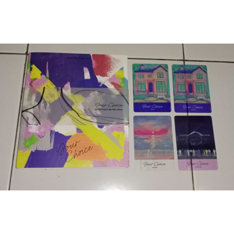 ALBUM ONLY SEVENTEEN YOUR CHOICE BESIDE