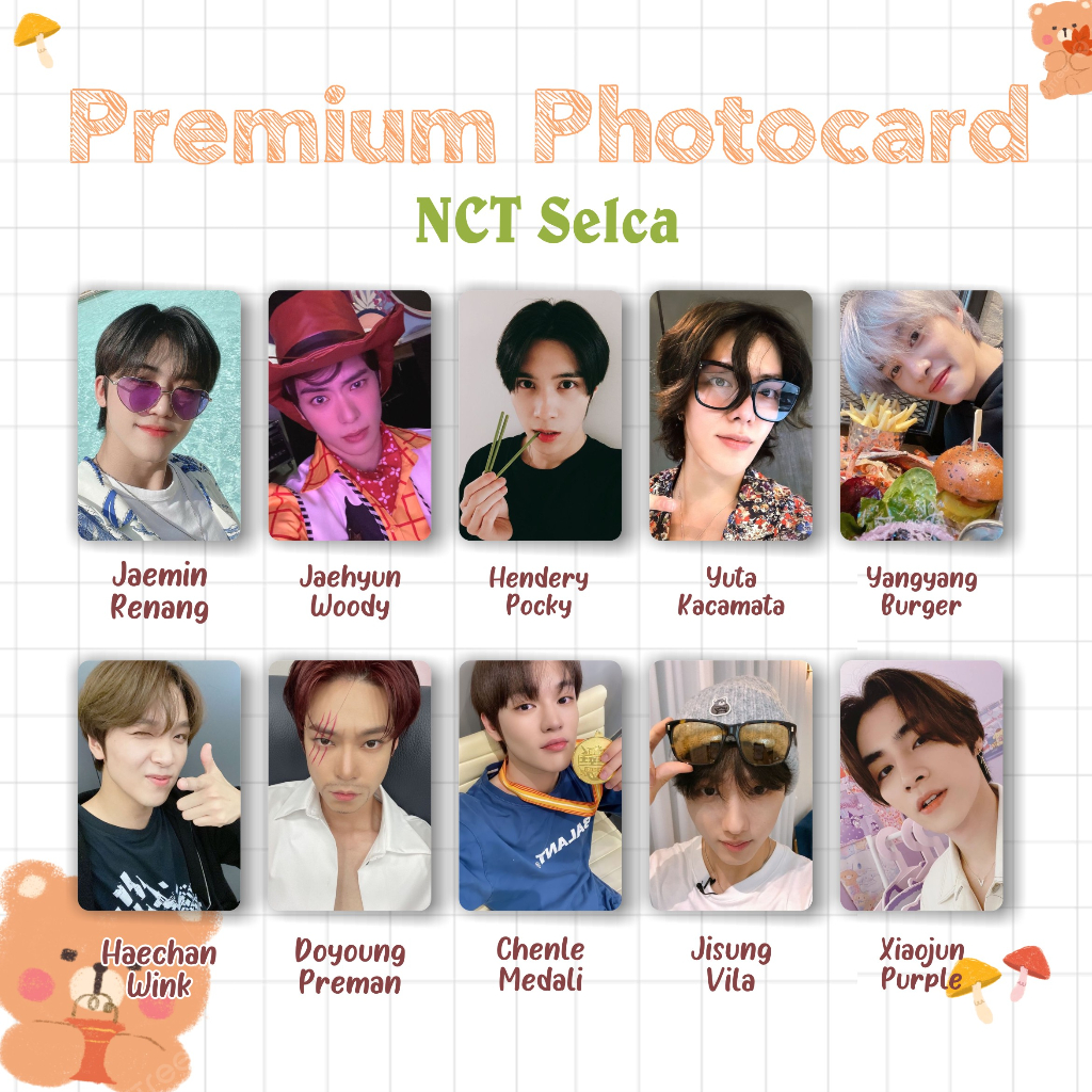 PC PHOTOCARD NCT member Rare UNOFF