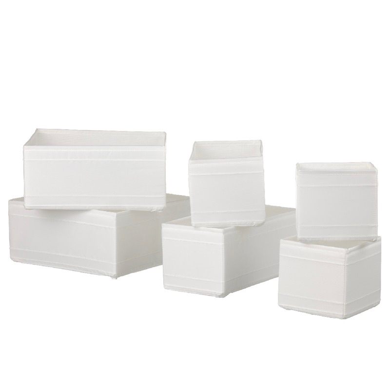 Kotak penyimpanan isi 6 pcs