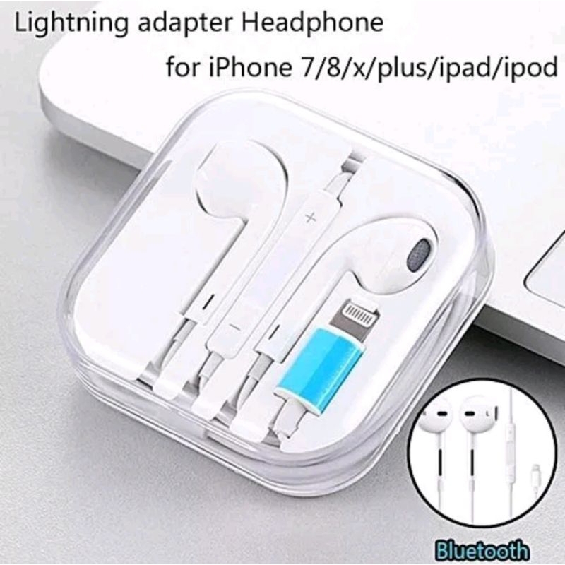 kompatibel Headset iPhone  konek pakai bluetooth / earphone universal