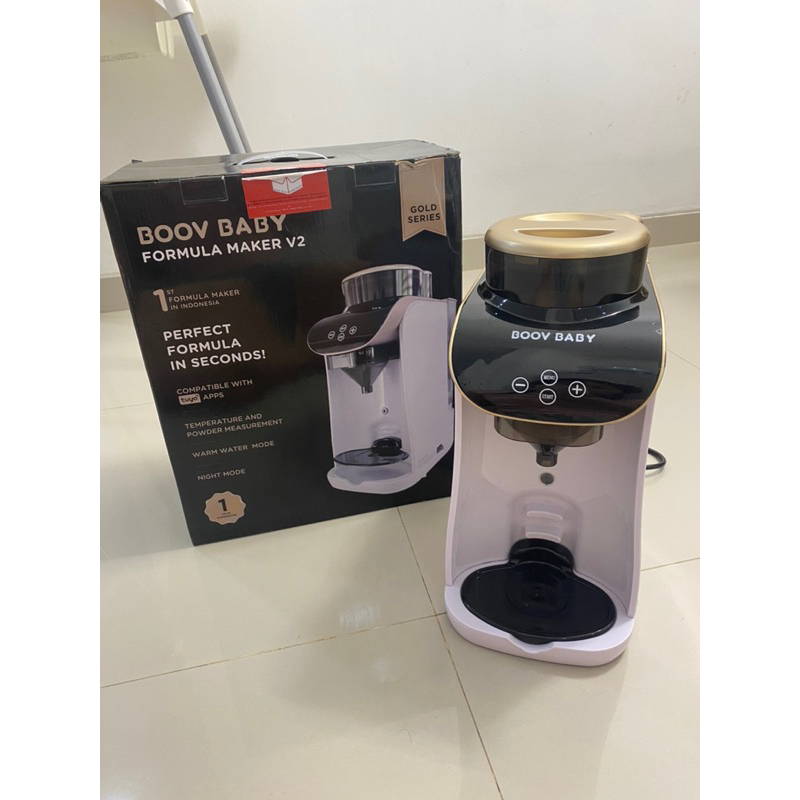 preloved boov baby milk maker formula maker / mesin pembuat susu bayi otomatis / preloved boov baby 