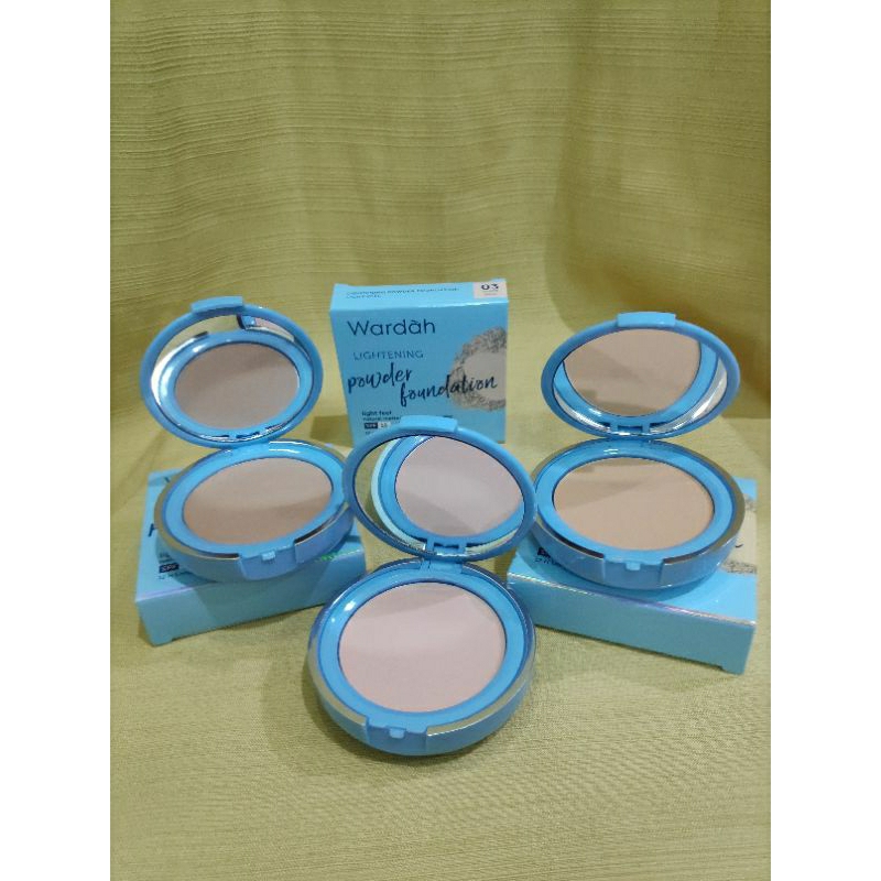 wardah- wardah TWC lightening power foundation Two way cake