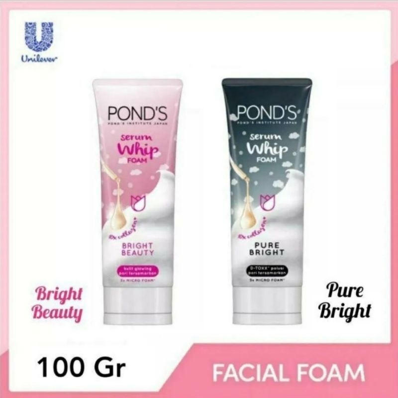 PONDS Whip Facial Foam With 10X Collagen Serum 100gr